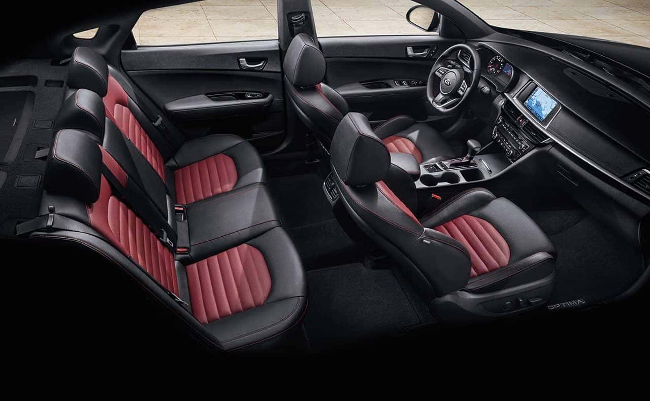 full interior cabin of 2019 Kia Optima