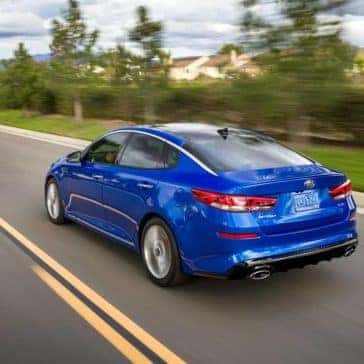 rear end of 2019 Kia Optima