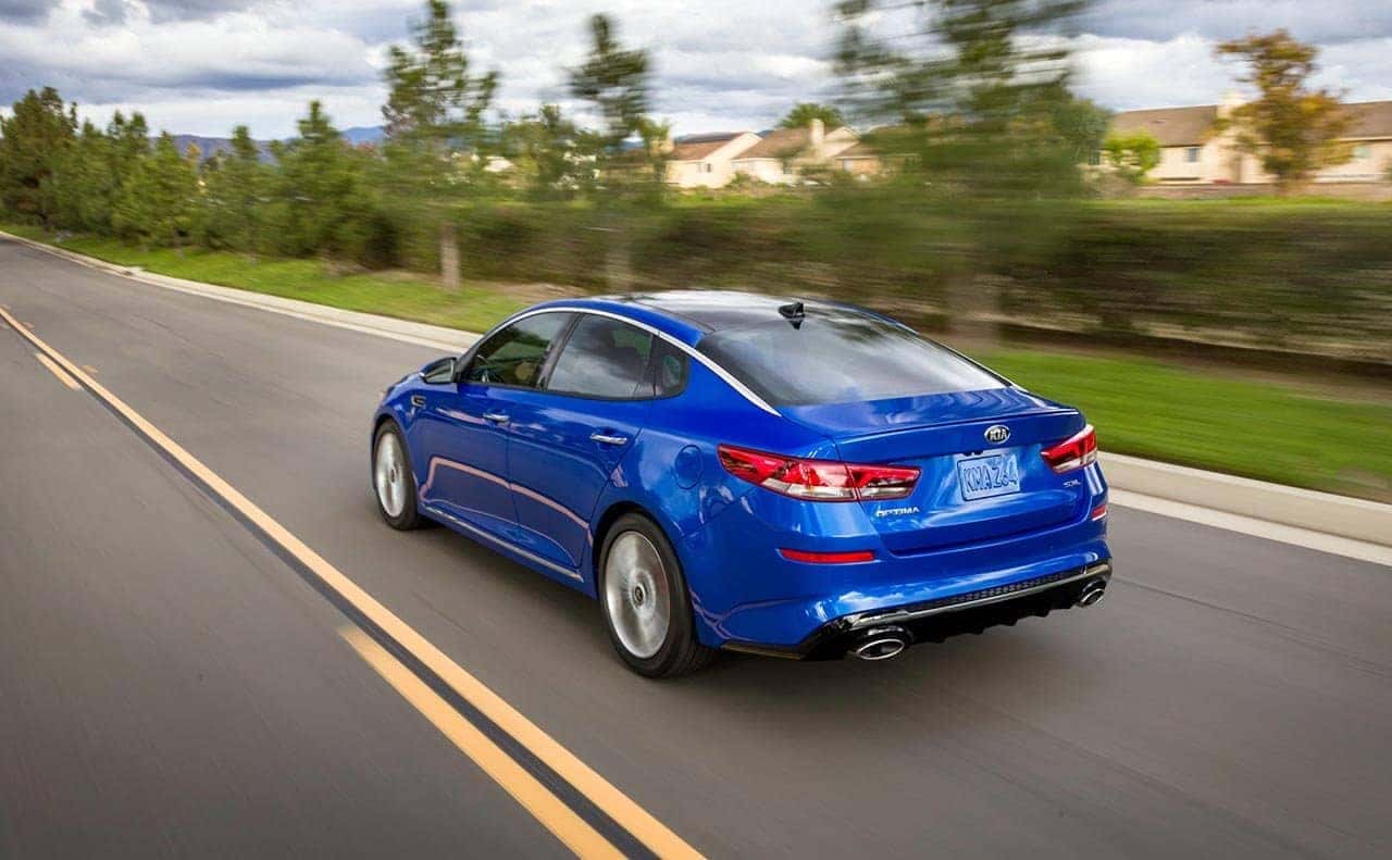 rear end of 2019 Kia Optima