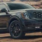 2021 kia telluride silver black exterior