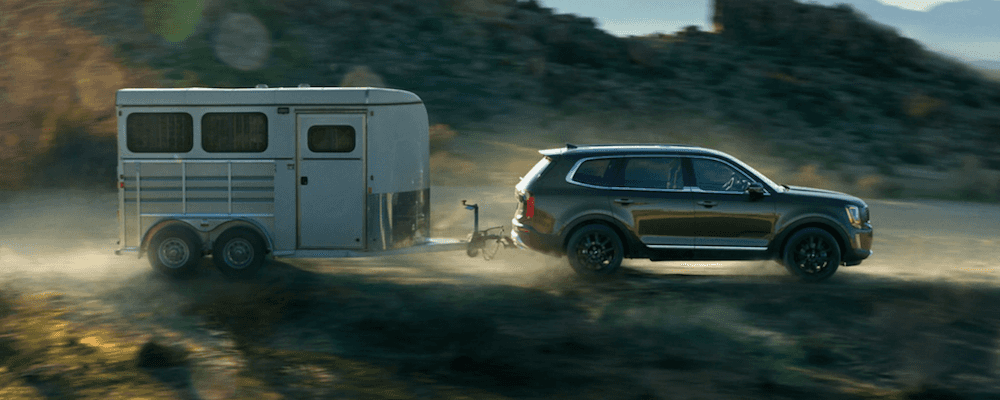 2021 kia telluride pulling trailer