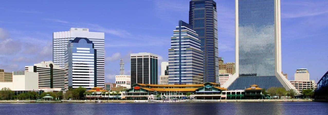 Jacksonville florida skyline during the day