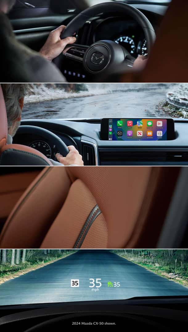 Mazda CX-50 vs. Subaru Outback Comfort, Tech & Safety Features