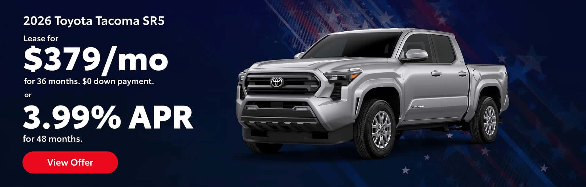 Holman Toyota Tacoma SR5 Offer