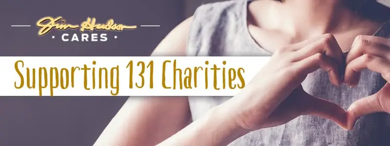 Supporting 131 charities