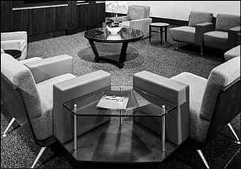 Upscale lounge