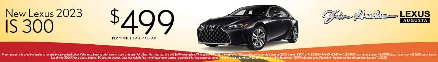 New Lexus 2023 IS 300