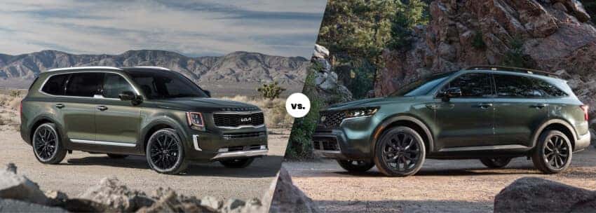 Kia Telluride vs. Kia Sorento