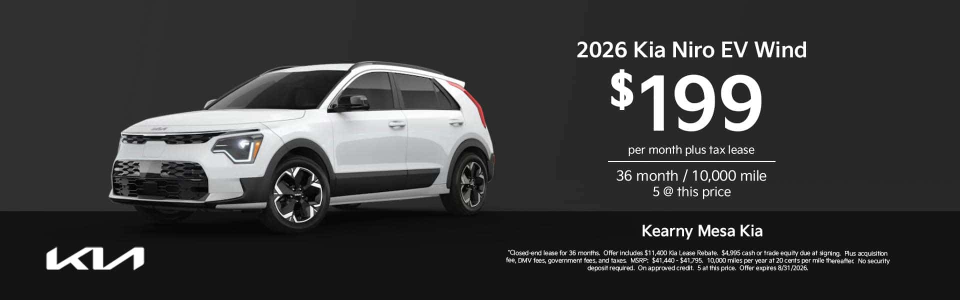 Niro EV Lease