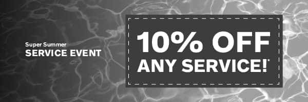 Super Summer Service Event | 10% off any service!