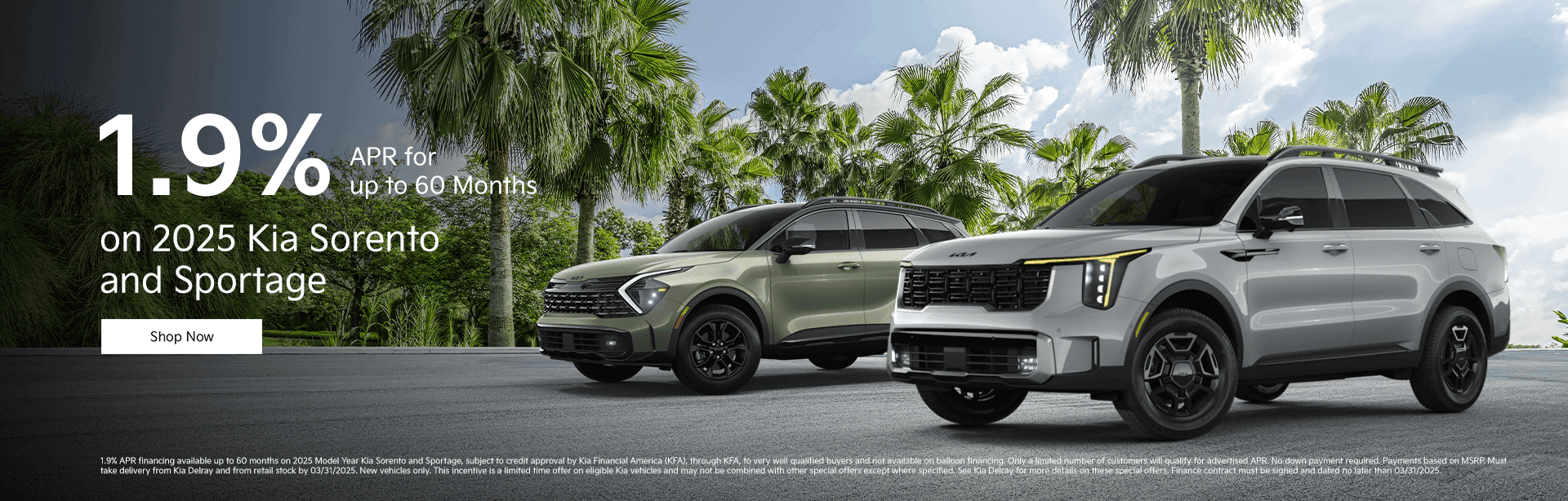 2025 Kia Sorento and Sportage