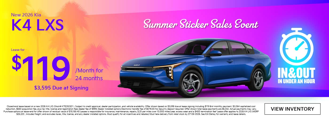 K4 June Offer