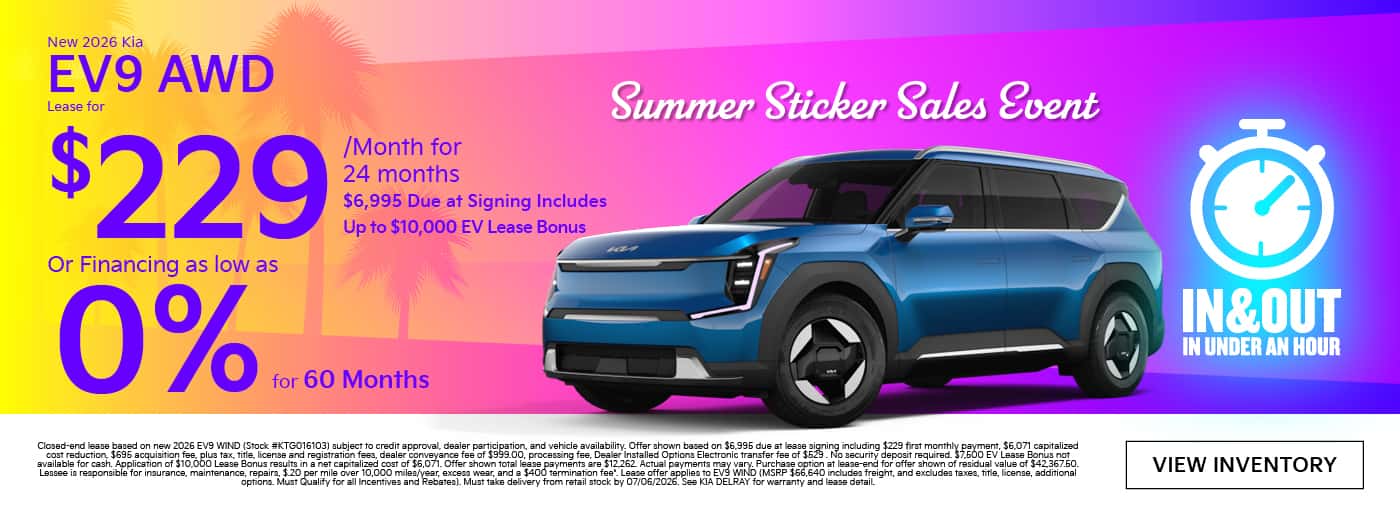 EV9 June Offer