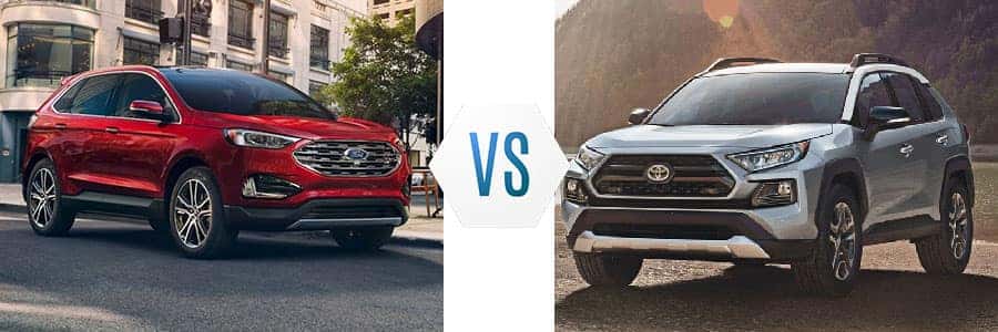 2019 Ford Edge vs Toyota RAV4 | LaFayette Ford