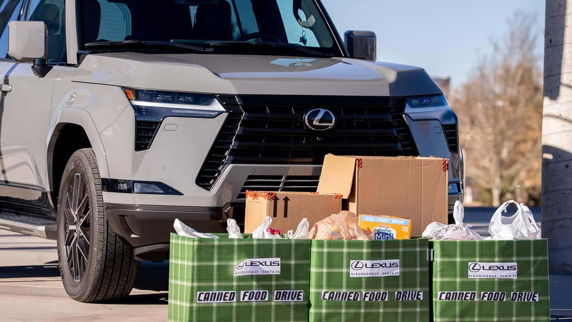 lexus canned food drive