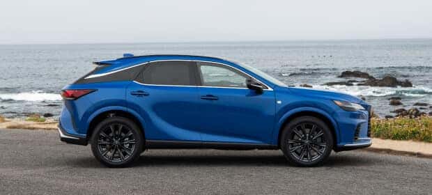 Lexus RX 350 vs. Toyota Highlander Exterior Dimensions