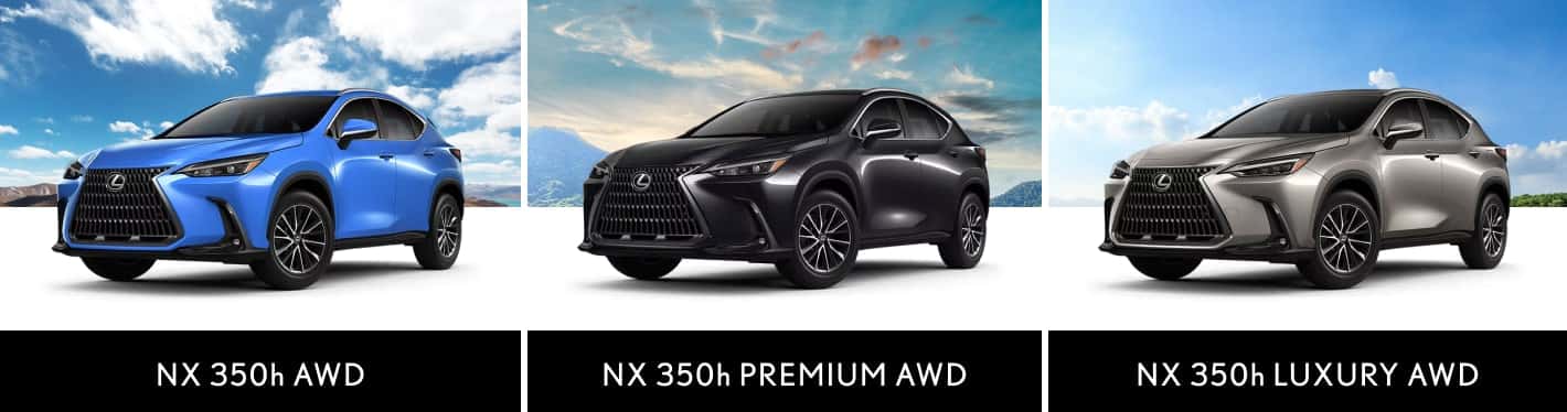 2025 Lexus NX Hybrid Trims