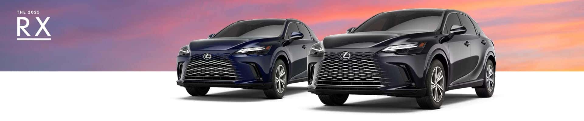 2025 Lexus RX Trim Level Comparison