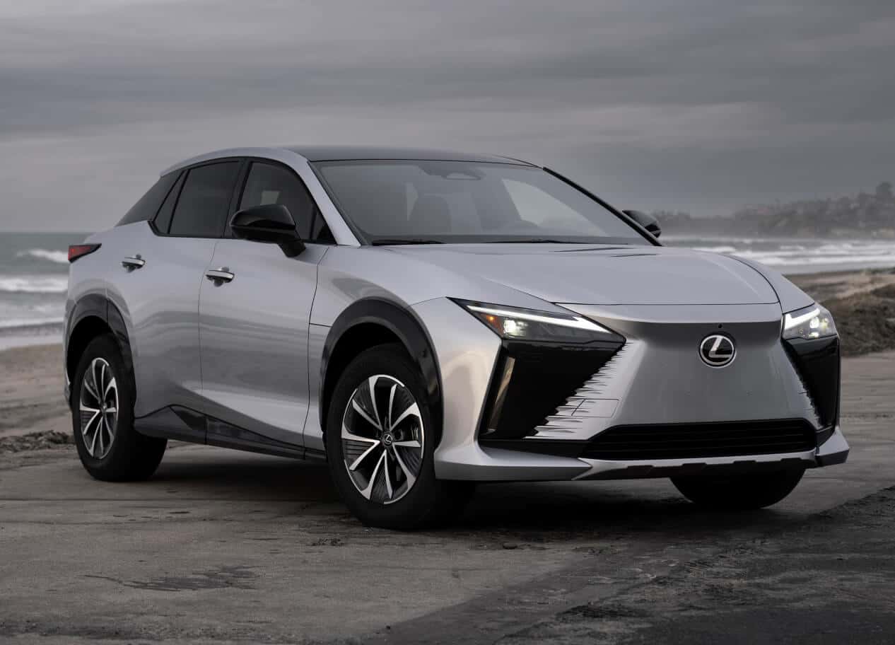 Range on the Lexus RZ 450e