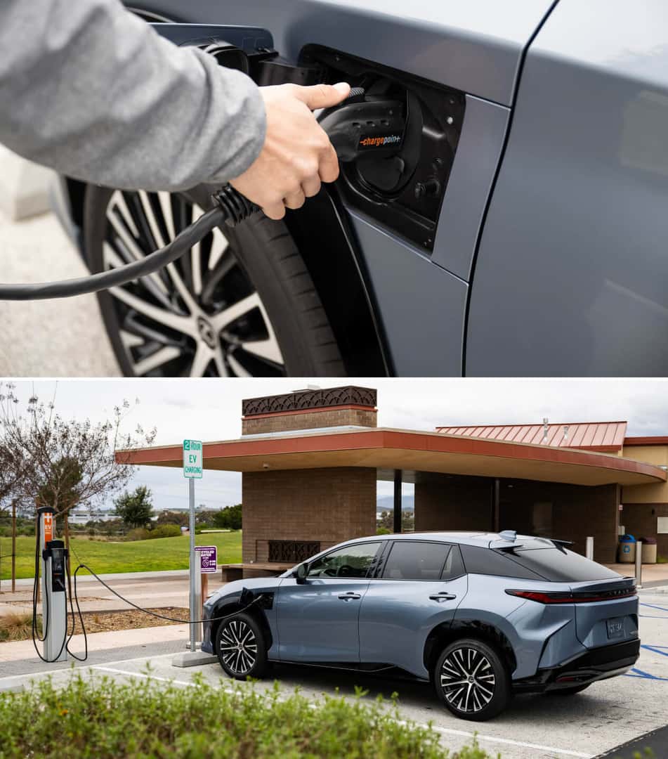 2025 Lexus RZ Charging Time