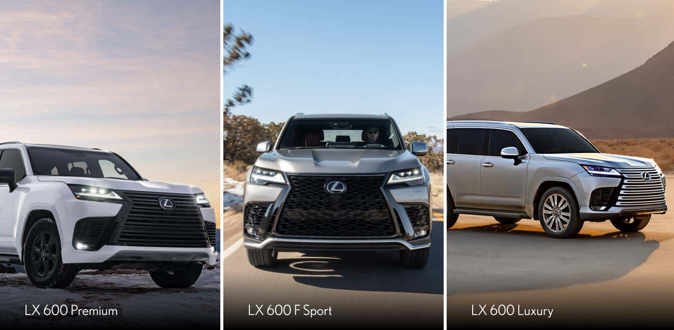 2025 Lexus LX Trims