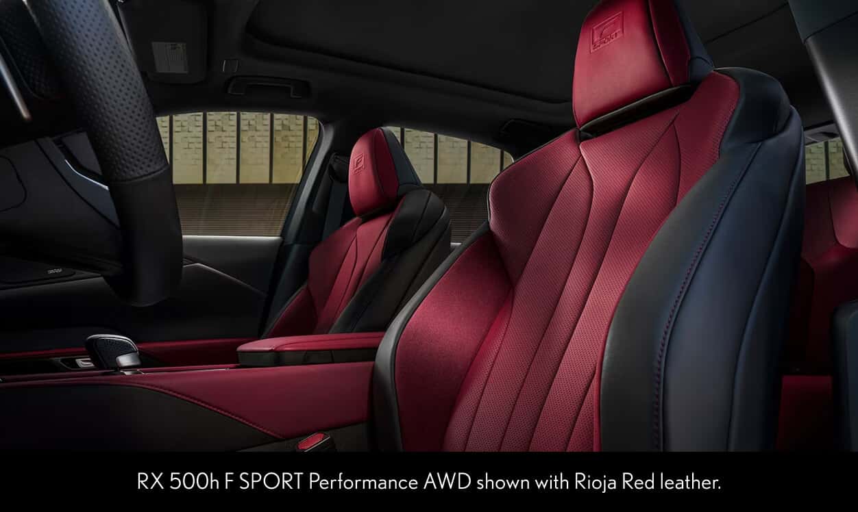 Lexus RX Hybrid Interior & Features