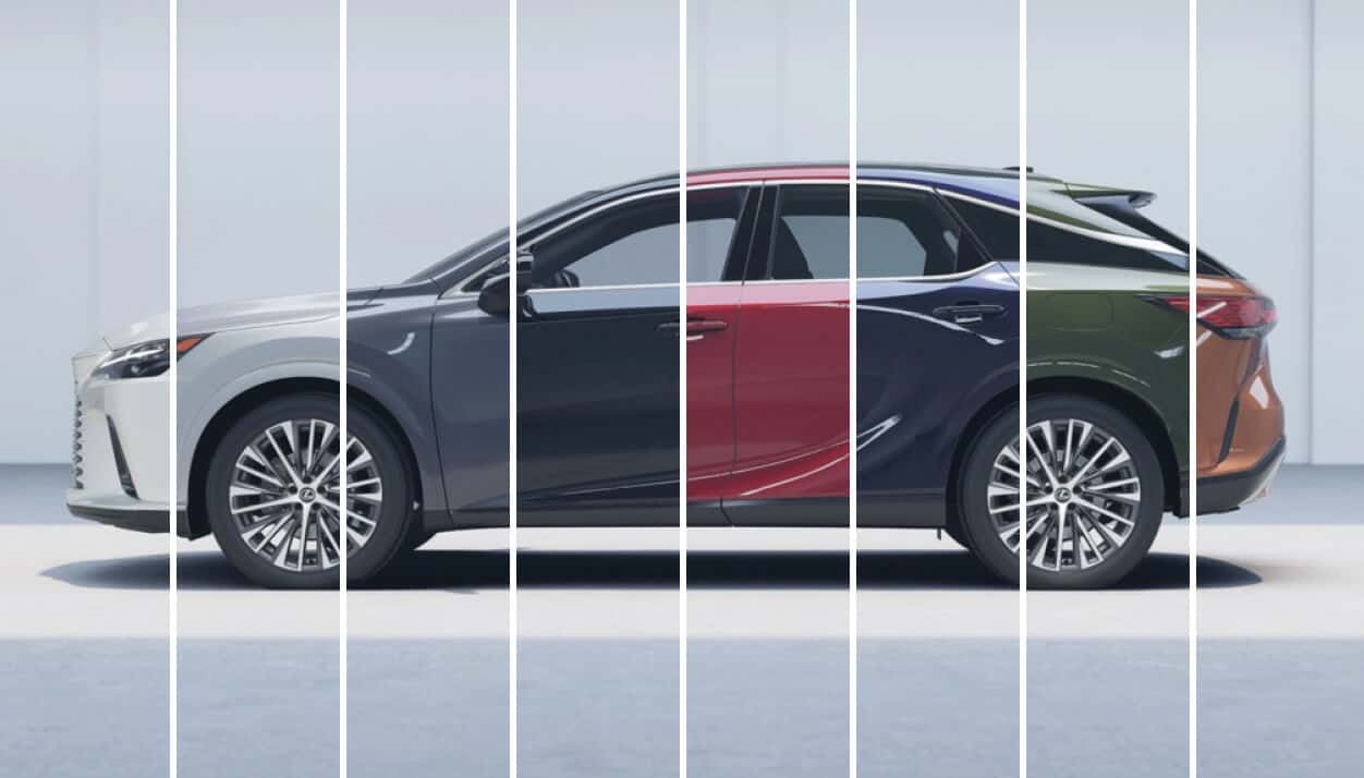 Lexus RX Hybrid Colors