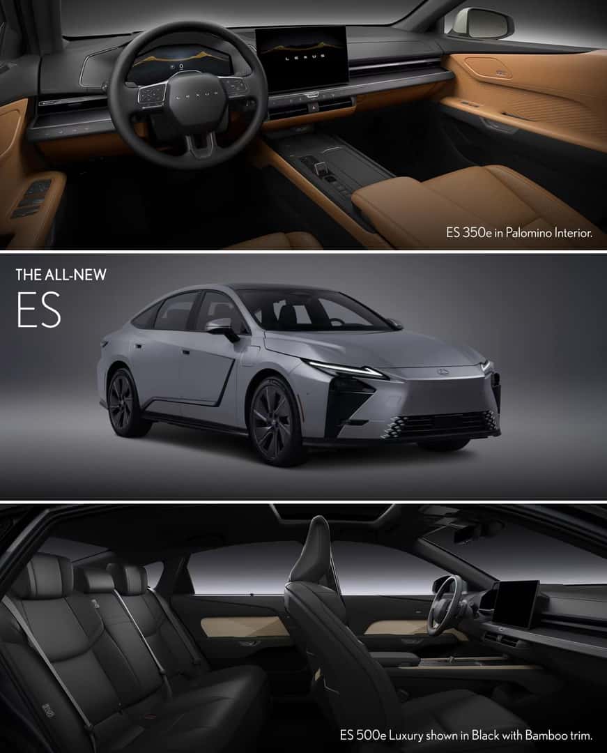 2026 Lexus ES Interior Colors