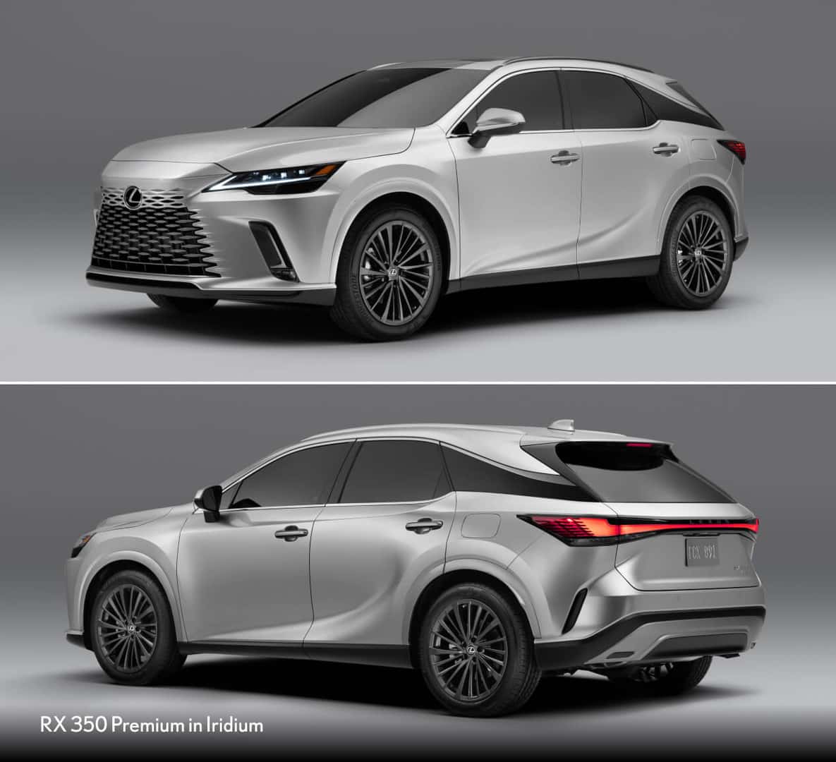 2026 Lexus RX 350 Exterior Dimensions