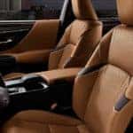 2020 Lexus ES 350 Ultra Luxury leather trim seating