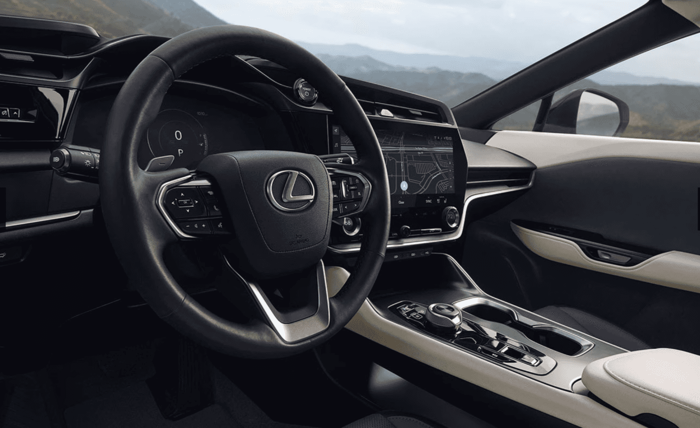 2023 RZ-450e Interior | Lexus of Cherry Hill