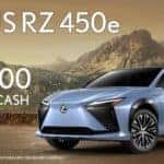 Lexus RZ450e Golden Opportunity