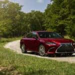 2021 Lexus ES 250 AWD Red Gravel Road