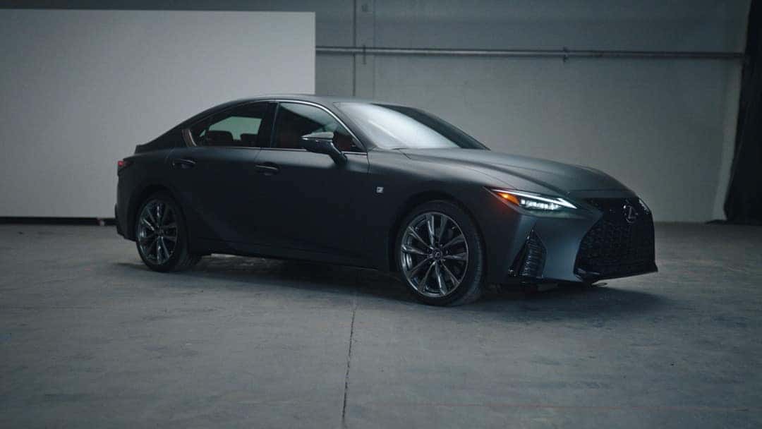 2021 Lexus IS Wax Edition Exterior Matte Black