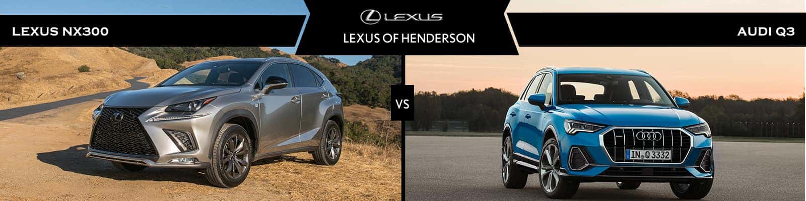 Lexus NX 300 vs Audi Q3