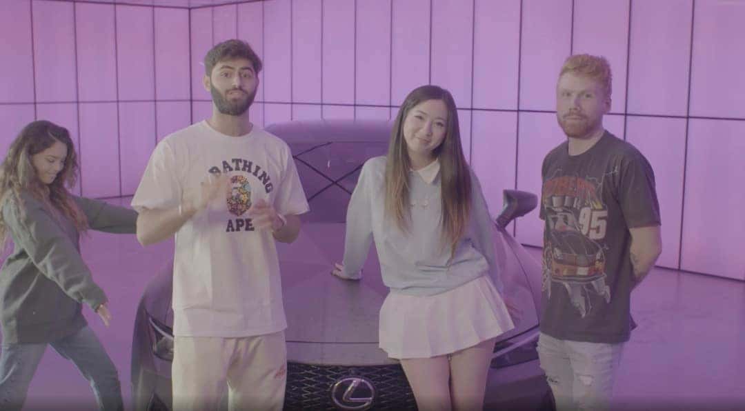 100 Thieves with Lexus IS