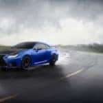 2022 Lexus RC F Fuji Speedway Edition blue track