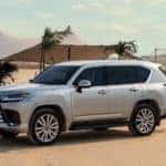 2022 Lexus LX 600 Ultra Luxury silver desert home