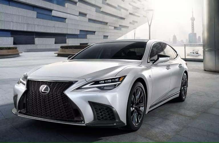 White 2023 Lexus LS 500 Exterior