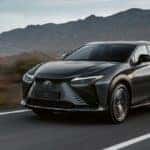 2023 Lexus RZ Exterior Driver Side Front Profile
