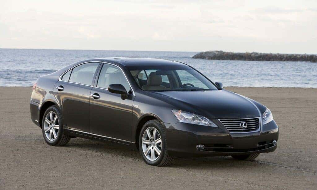 2008 Lexus ES 350 parked by the sea