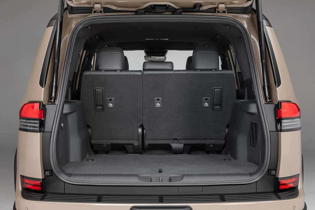 Upcoming 2024 Lexus GX Trunk Interior