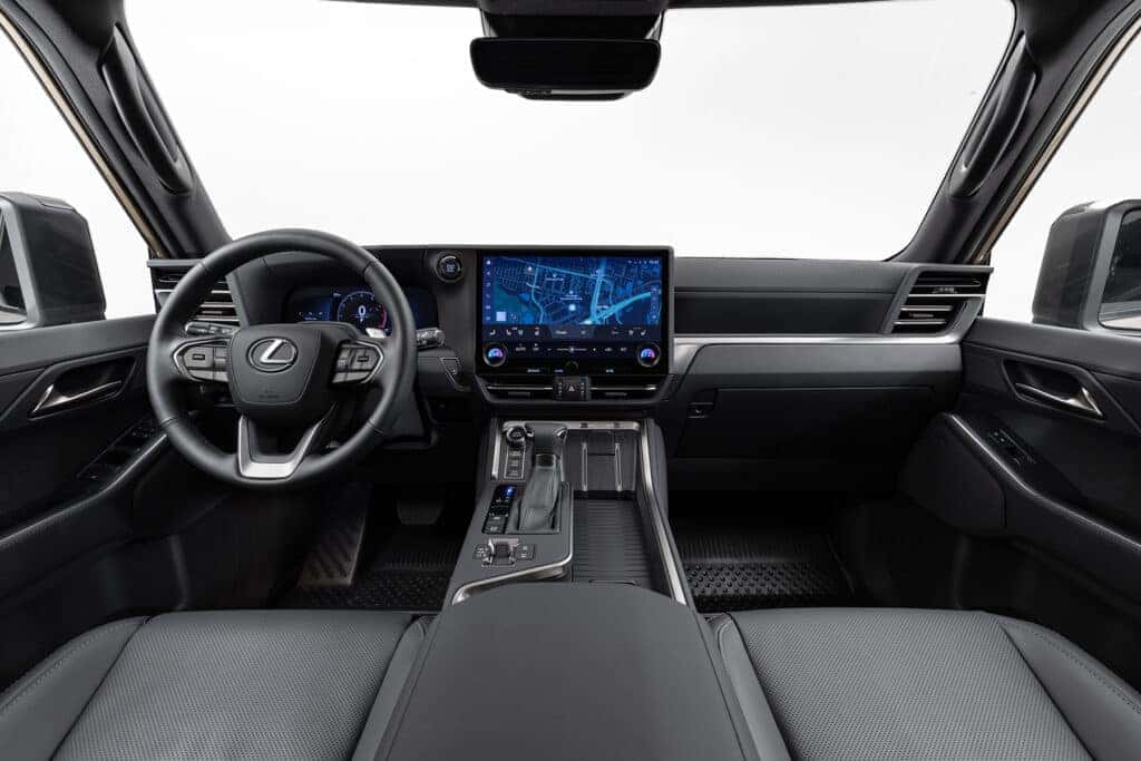 Upcoming 2024 Lexus GX Interior Dashboard