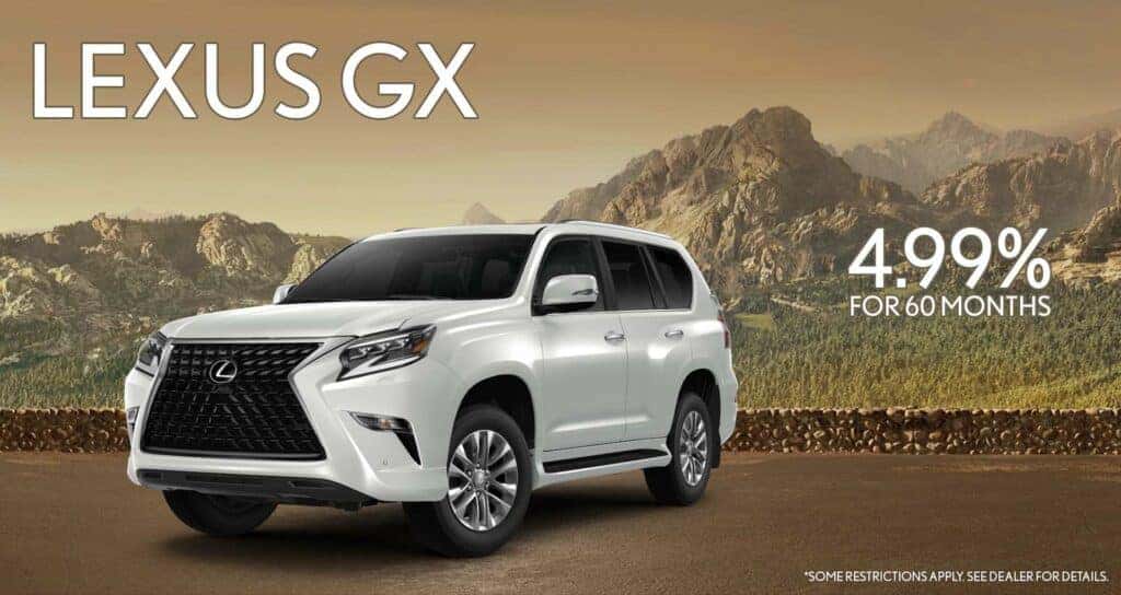 202 Lexus GX for as low as 4.99 APR in the Golden Opportunity Event
