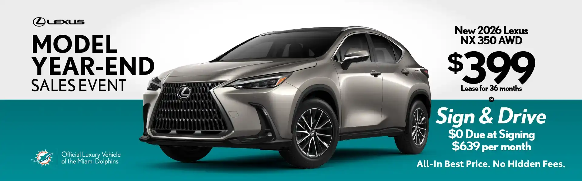 Lexus lease offer Miami FL