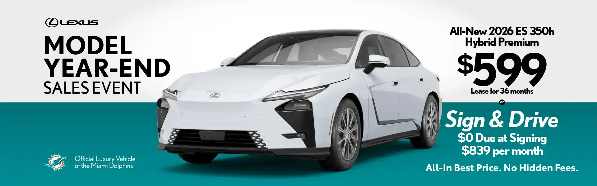 Lexus lease offer Miami FL