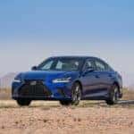 2019 Lexus ES front blue