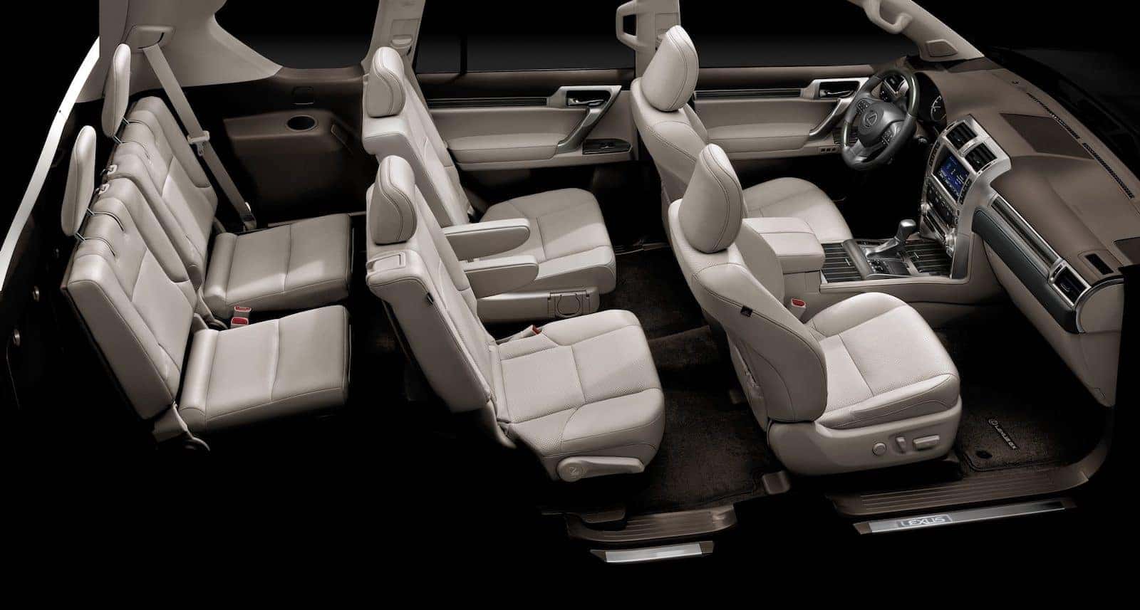 2021 Lexus GX460 Full Interior cutaway