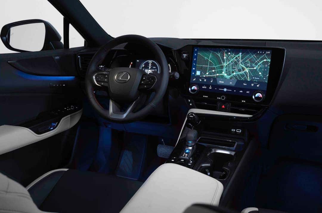2022 Lexus NX 350h interior