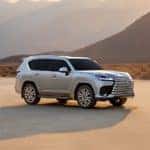 2022 Lexus LX 600 Ultra luxury desert silver